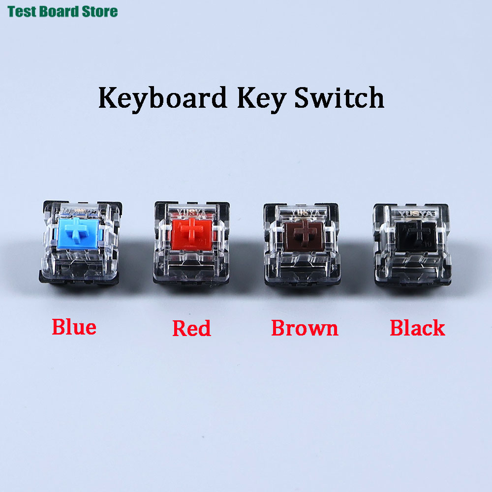 Gaming Keyboard Blue - keyboard keys switch 2Pin Clicky Linear