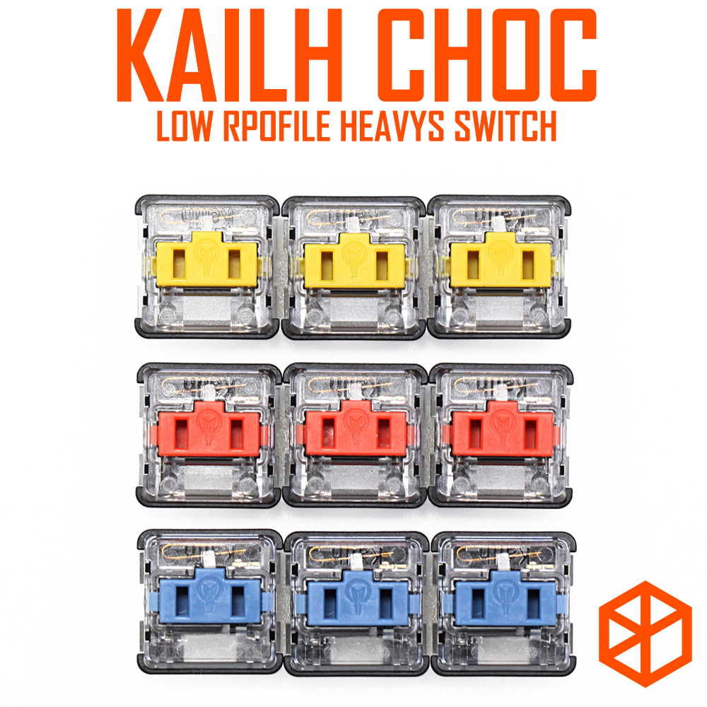 Keyboard Gaming Blue Switch - kailh low profile choc switch half