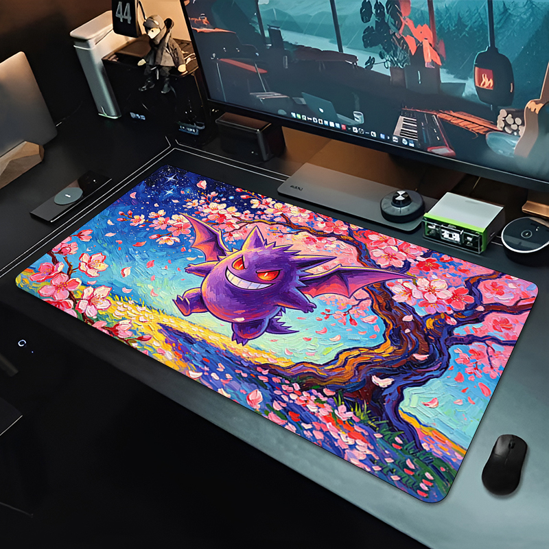 Gaming Keyboard Theme - Mouse Pad sakura Gengar Gaming Accessories