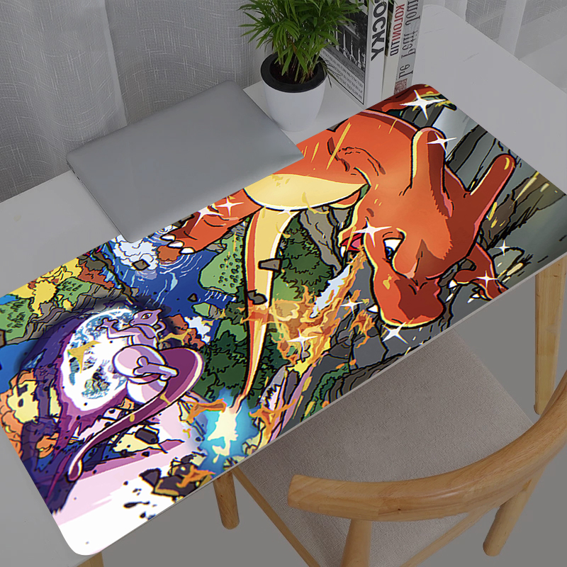 Gaming Keyboard Theme - Mouse Pad Pokemon Pikachu Gaming Large