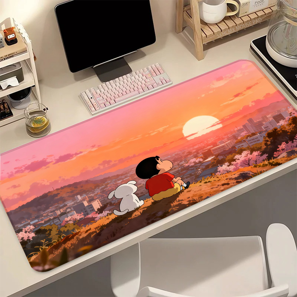 Gaming Keyboard Theme - Anime Cartoon Mouse Pad C-Crayon Shin-chans