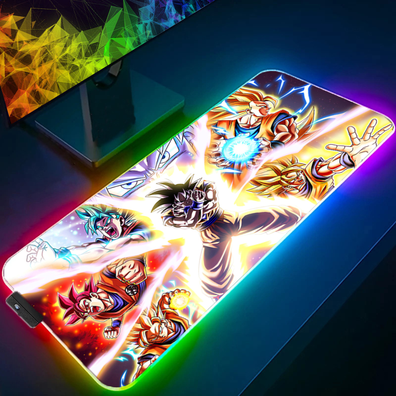 Gaming Keyboard Brands - LED Mouse pad Dragon Ball Computer