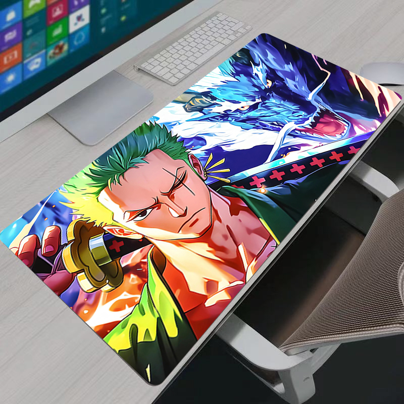 Gaming Keyboard Theme - Mouse Pad Notbook One Piece Zoro