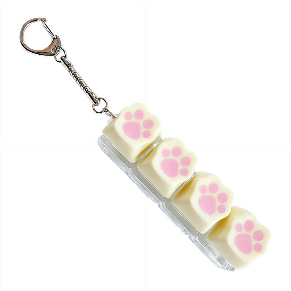 Mechanical Switch Tester - Portable Cat Paw Keyboard Keychain 4
