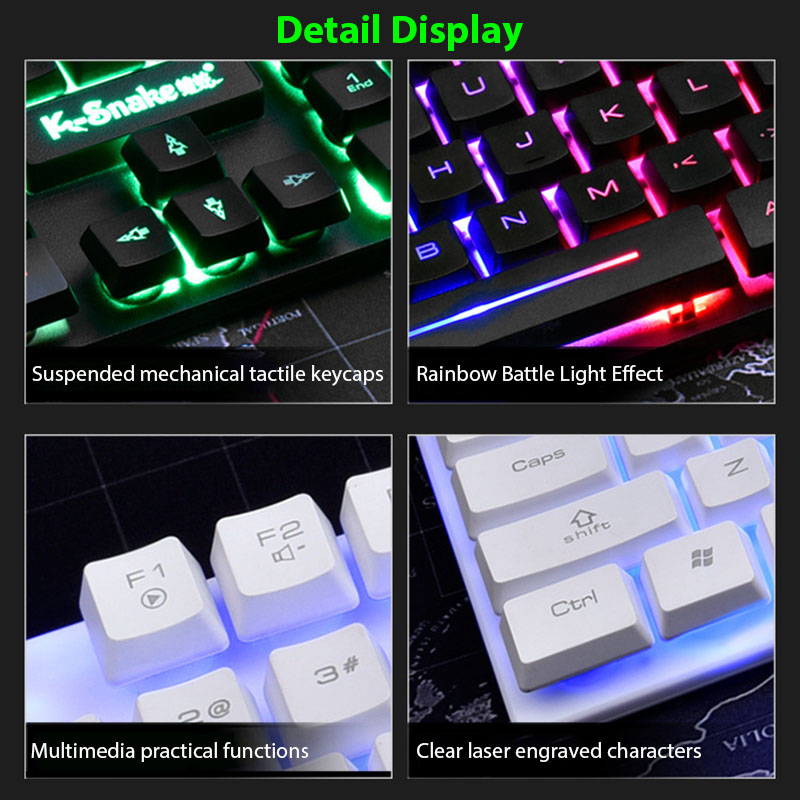 KM320 Keyboard And Mouse Set W - Gaming Keyboard Mouse Combo ulasan dan harga