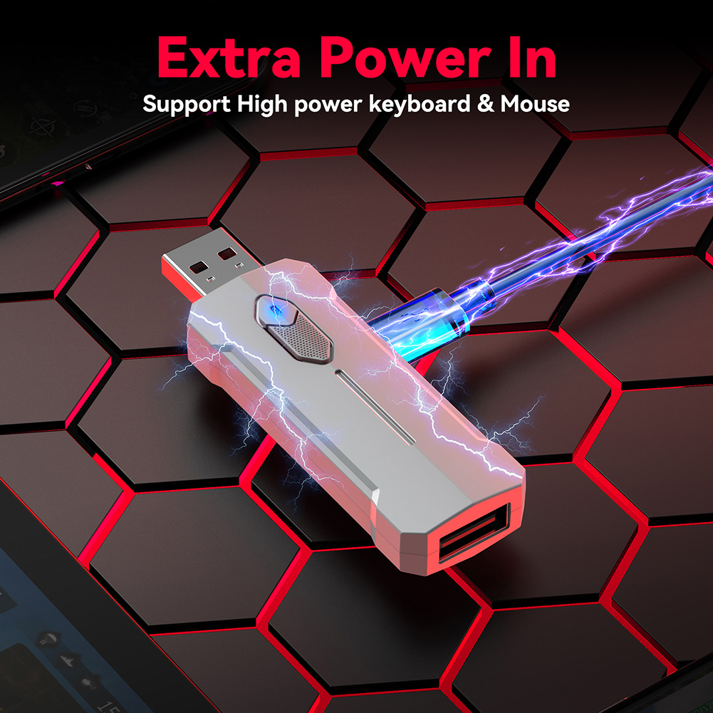 5 in 1 Mobile Game Converter K - Gaming Keyboard And Mouse Converter For Mobile ulasan dan harga