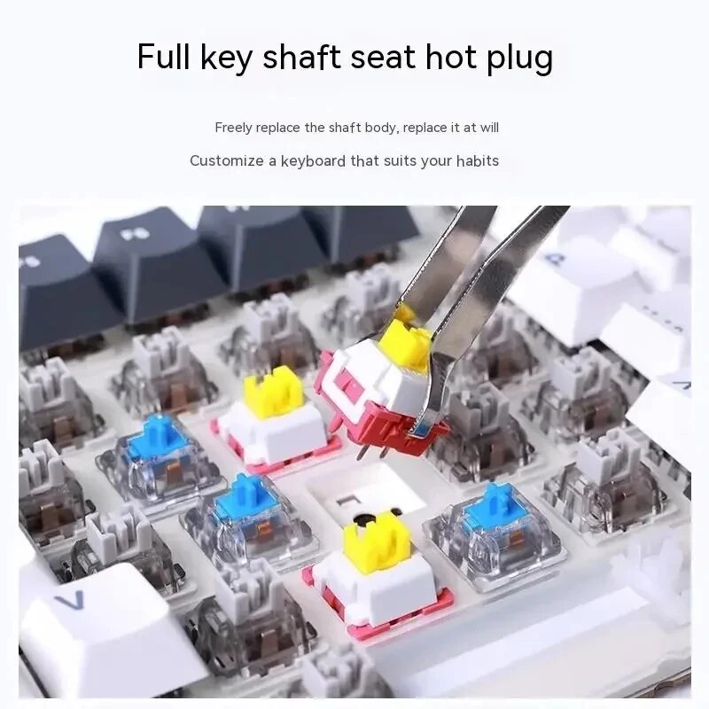 AULA F87 Pro Mechanical Keyboa - Gaming Keyboard Expensive ulasan dan harga