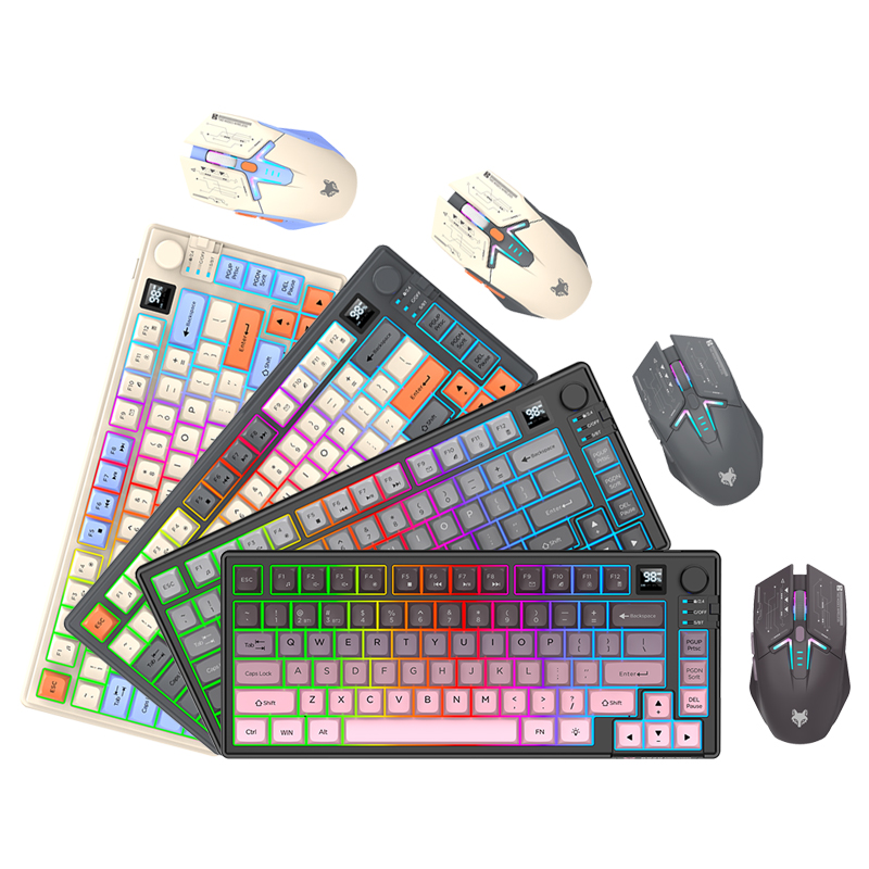 New Dual-Mode 80 Keys Wireless - Gaming Keyboard Mouse Combo ulasan dan harga