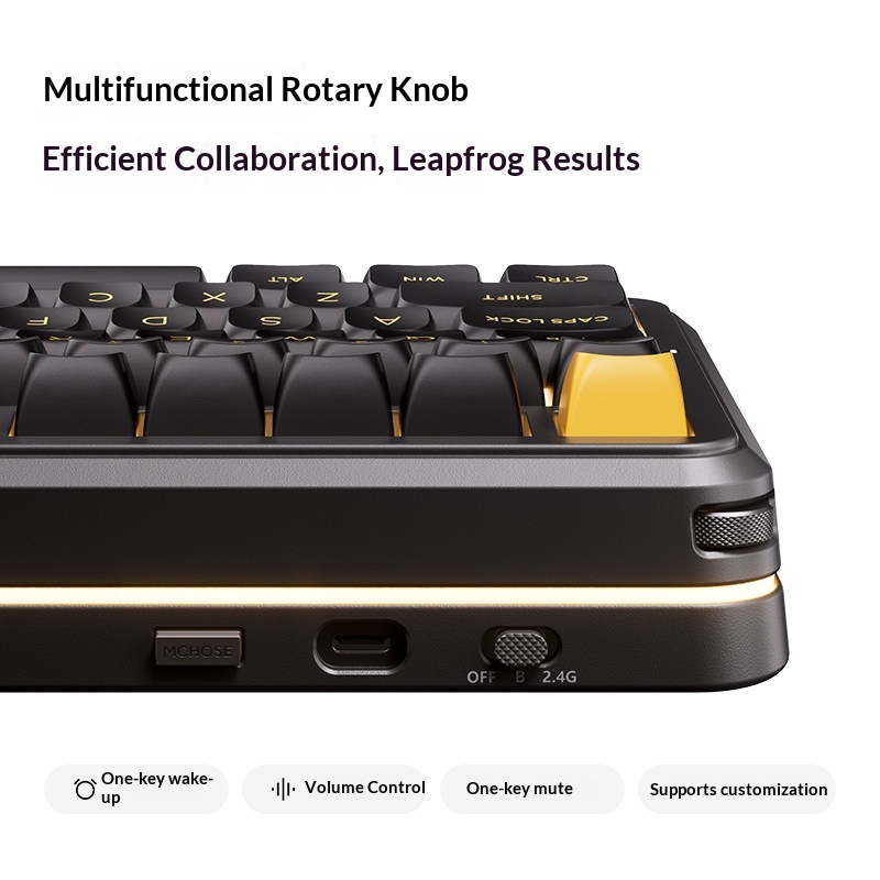 MCHOSE K99 V3 Customizable Mec - Gaming Keyboard Wireless ulasan dan harga