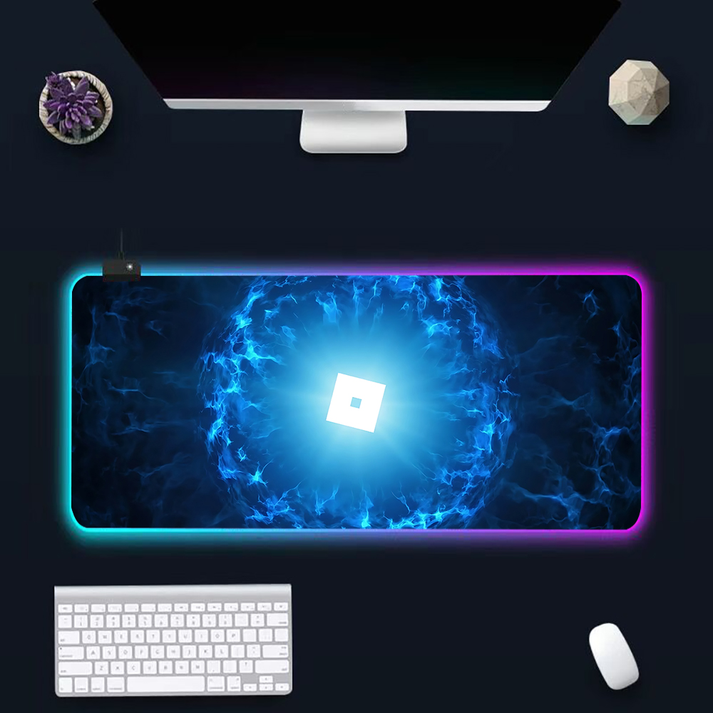 Hot game R-robloxs Cartoon RGB - Gaming Keyboard He ulasan dan harga