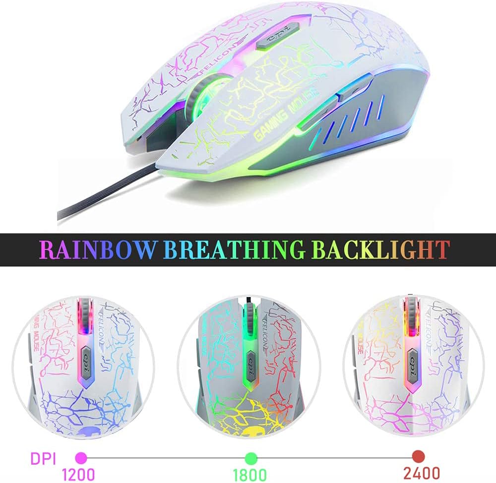 MAMBASNAKE T11 UK 100% Gaming  - Gaming Keyboard Mouse Combo ulasan dan harga