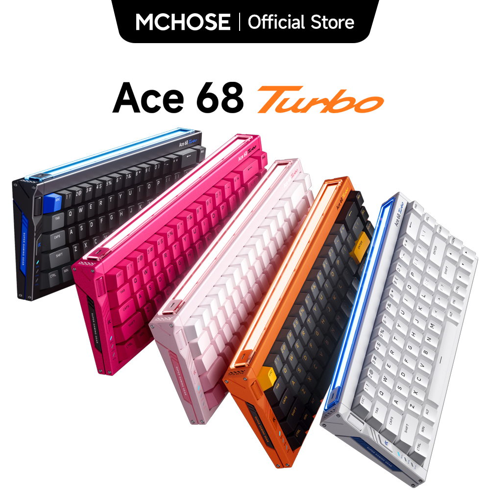 MCHOSE Ace 68 Turbo Full-alumi - Gaming Keyboard Expensive ulasan dan harga