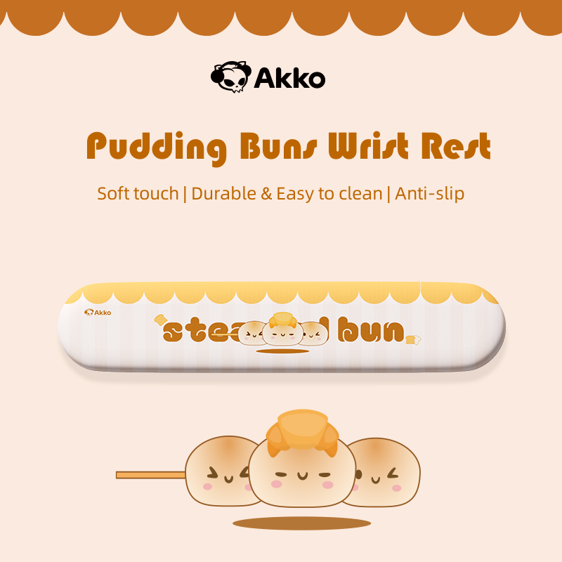 Akko Pudding Buns Keyboard Wri - Gaming Keyboard Ergonomics ulasan dan harga