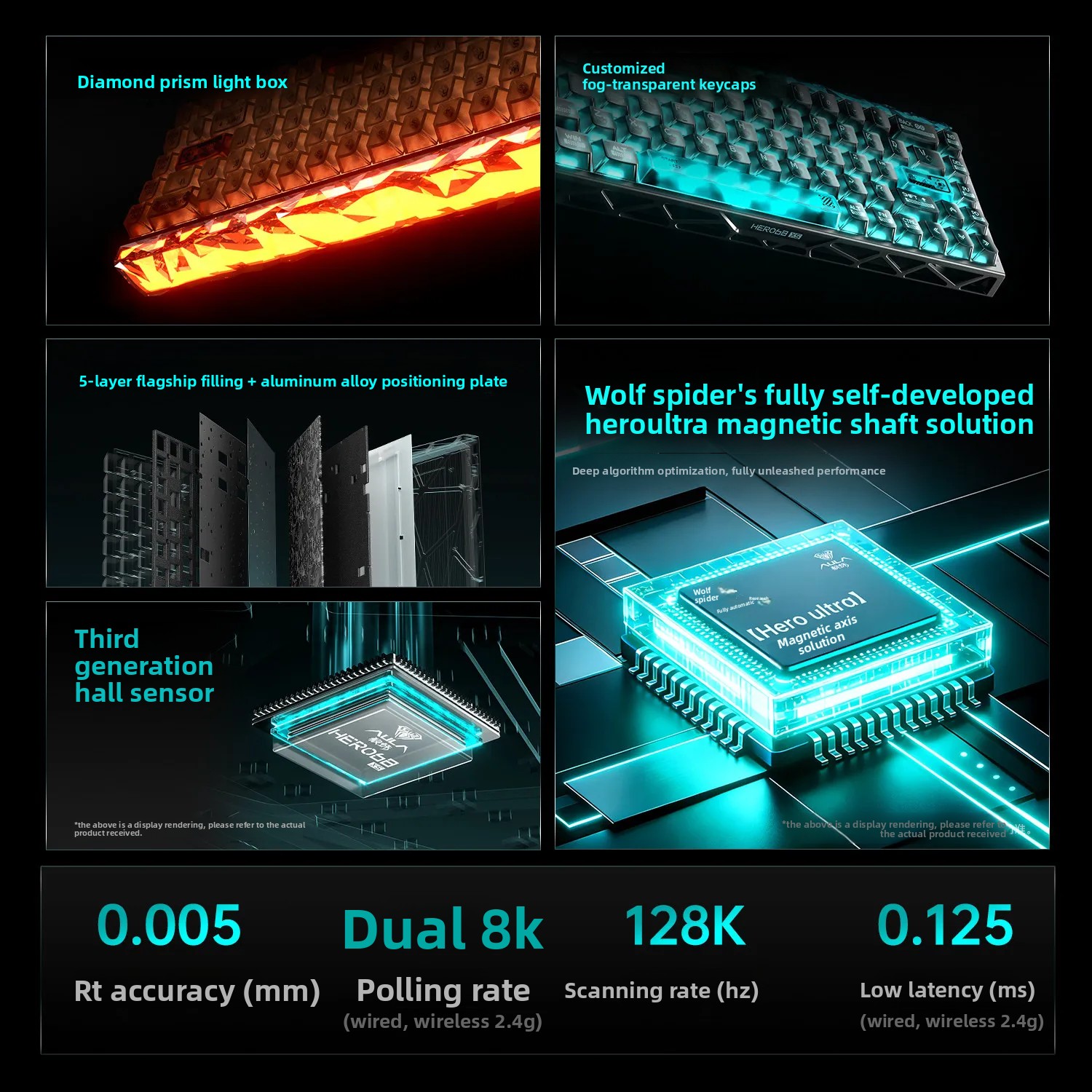 AULA HERO68 XS 68 Keys Magneti - Gaming Keyboard Expensive ulasan dan harga