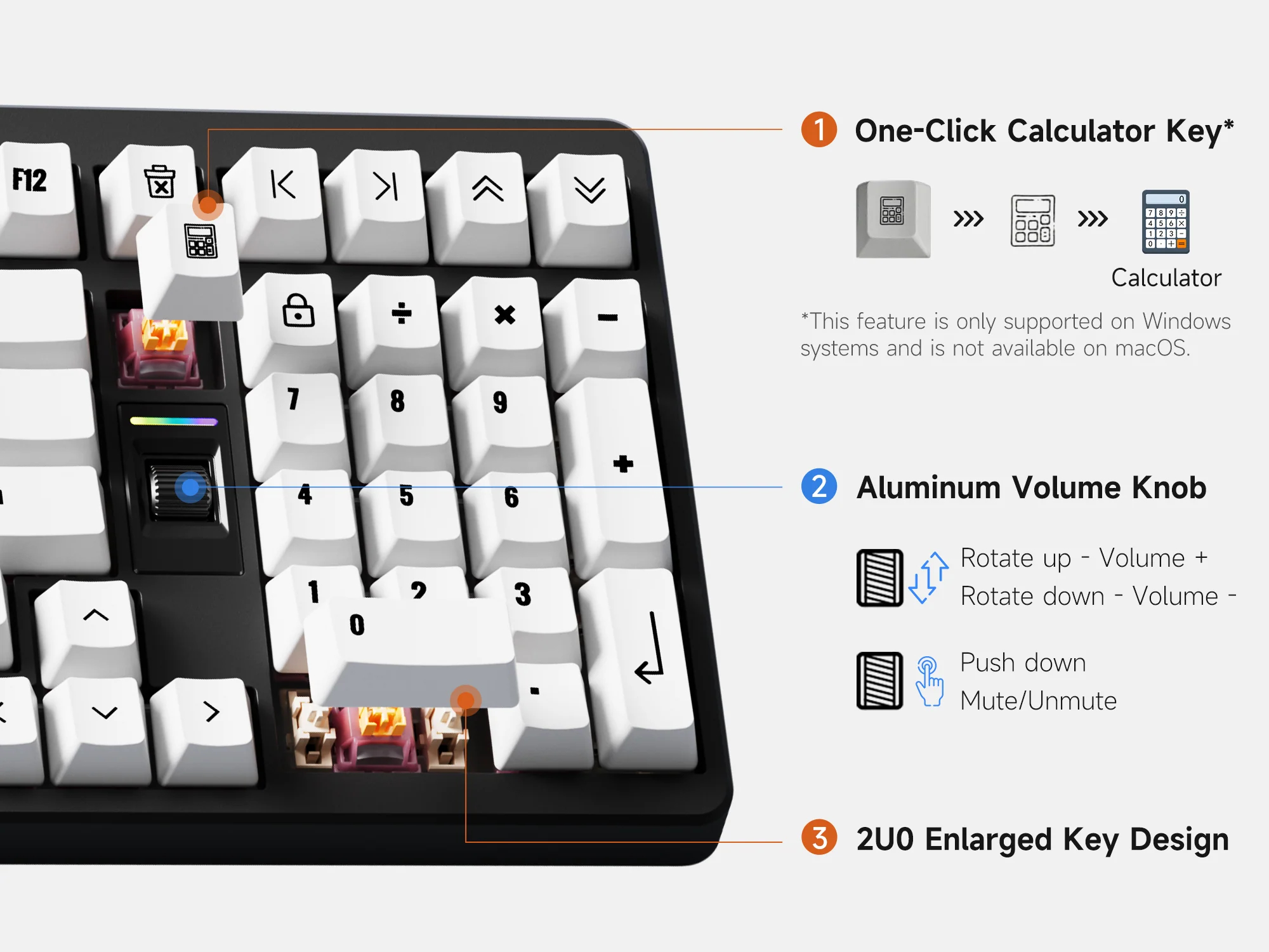 MCHOSE x Unbox Therapy - UT98  - Gaming Keyboard That Is Quiet ulasan dan harga