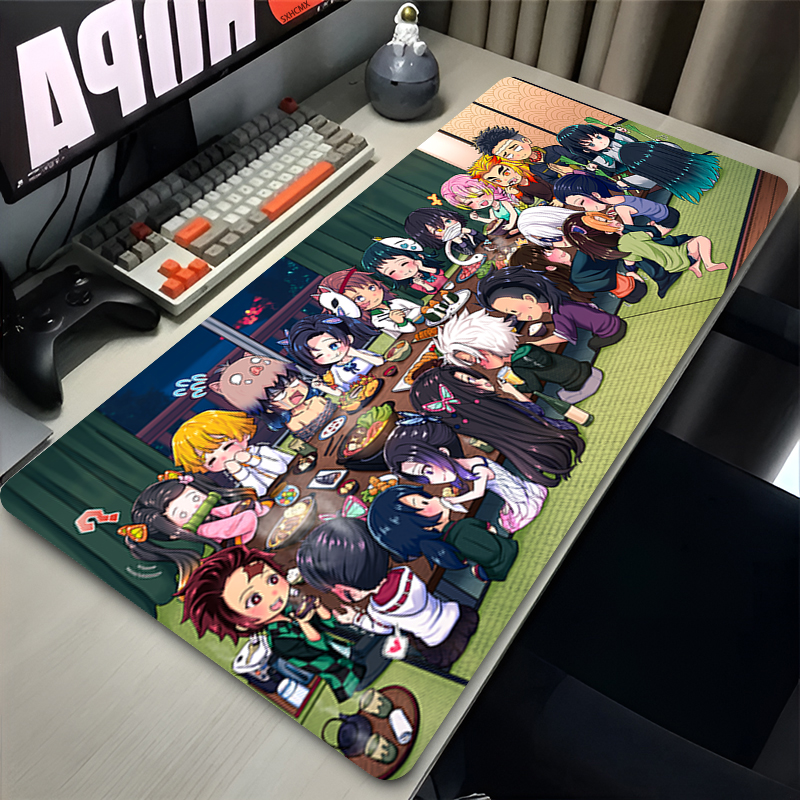 Mousepad Anime D-demon Slayer  - Gaming Keyboard Theme ulasan dan harga