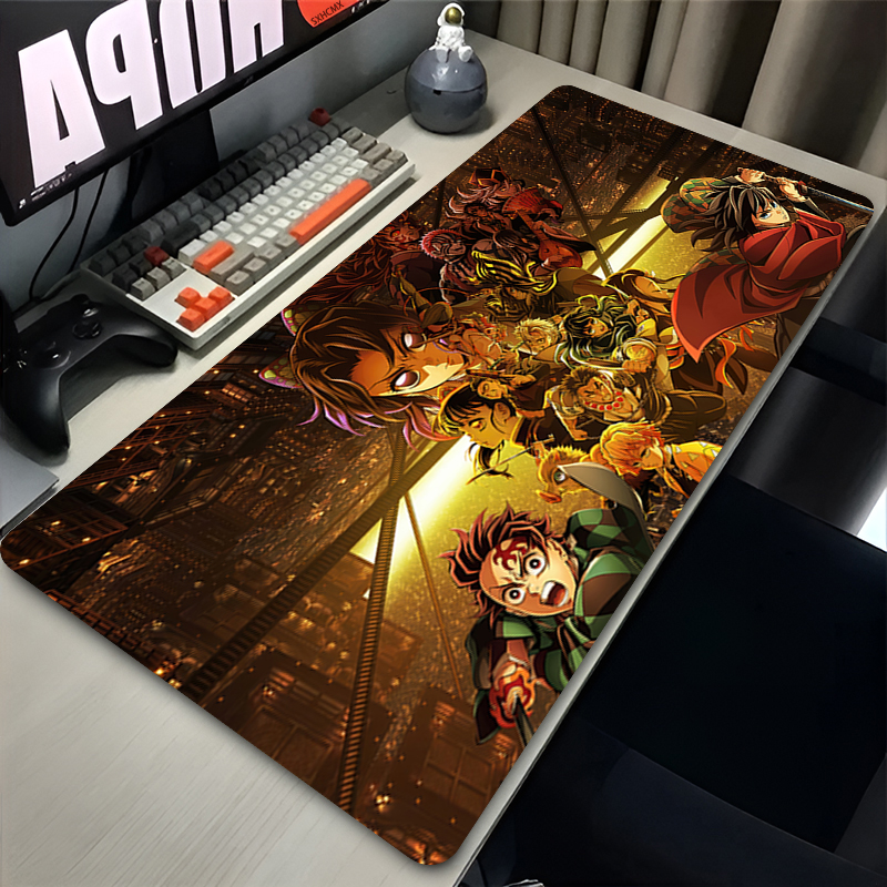 Mousepad Anime D-demon Slayer  - Gaming Keyboard Theme ulasan dan harga