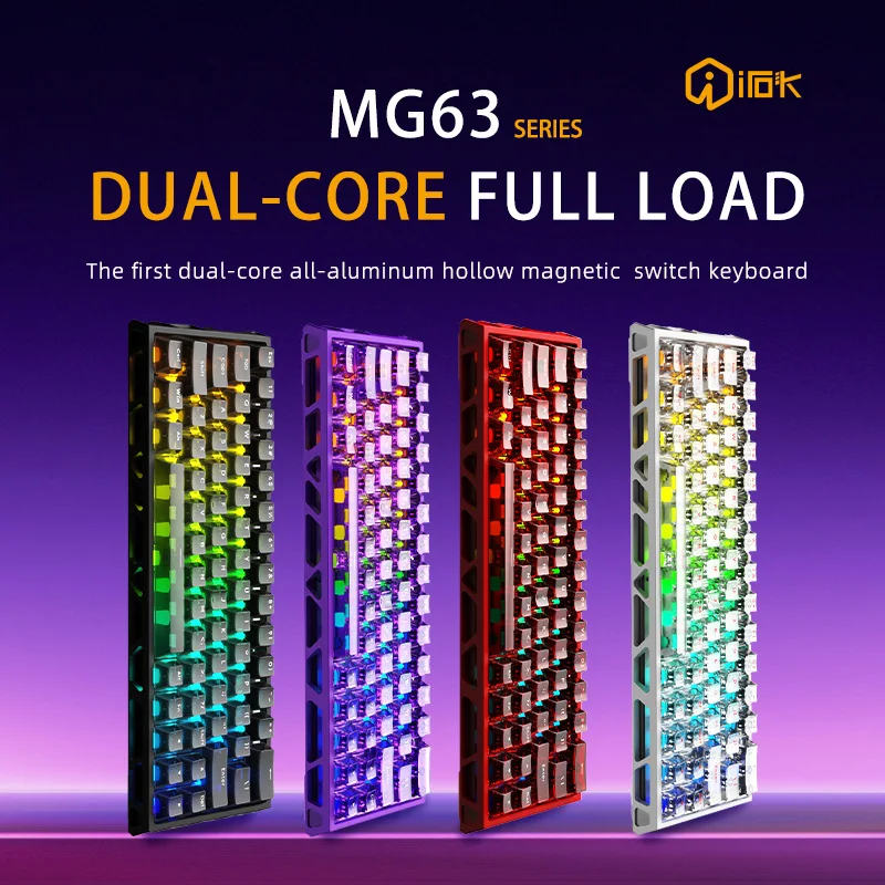 IROK MG63 Dual-MCU 63kyes Magn - Gaming Keyboard Expensive ulasan dan harga
