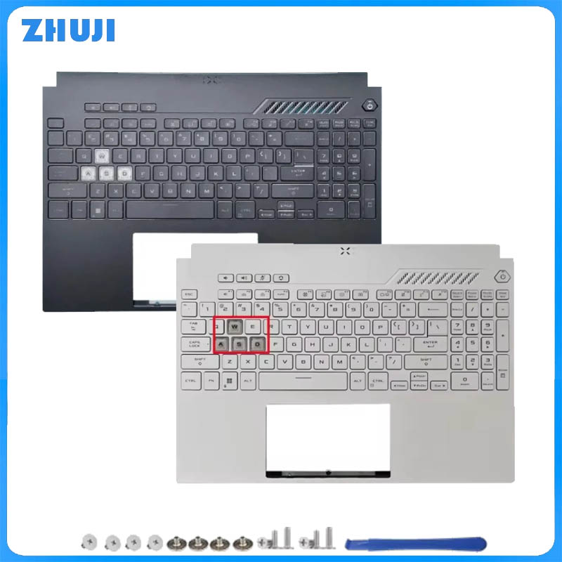 New Keyboard Palmrest Upper To - Keyboard Gaming Black ulasan dan harga