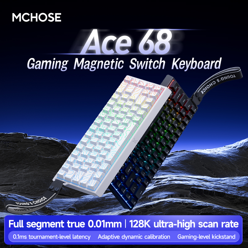 MCHOSE ACE 60 Pro ACE68 V2 Cus - Gaming Keyboard Expensive ulasan dan harga