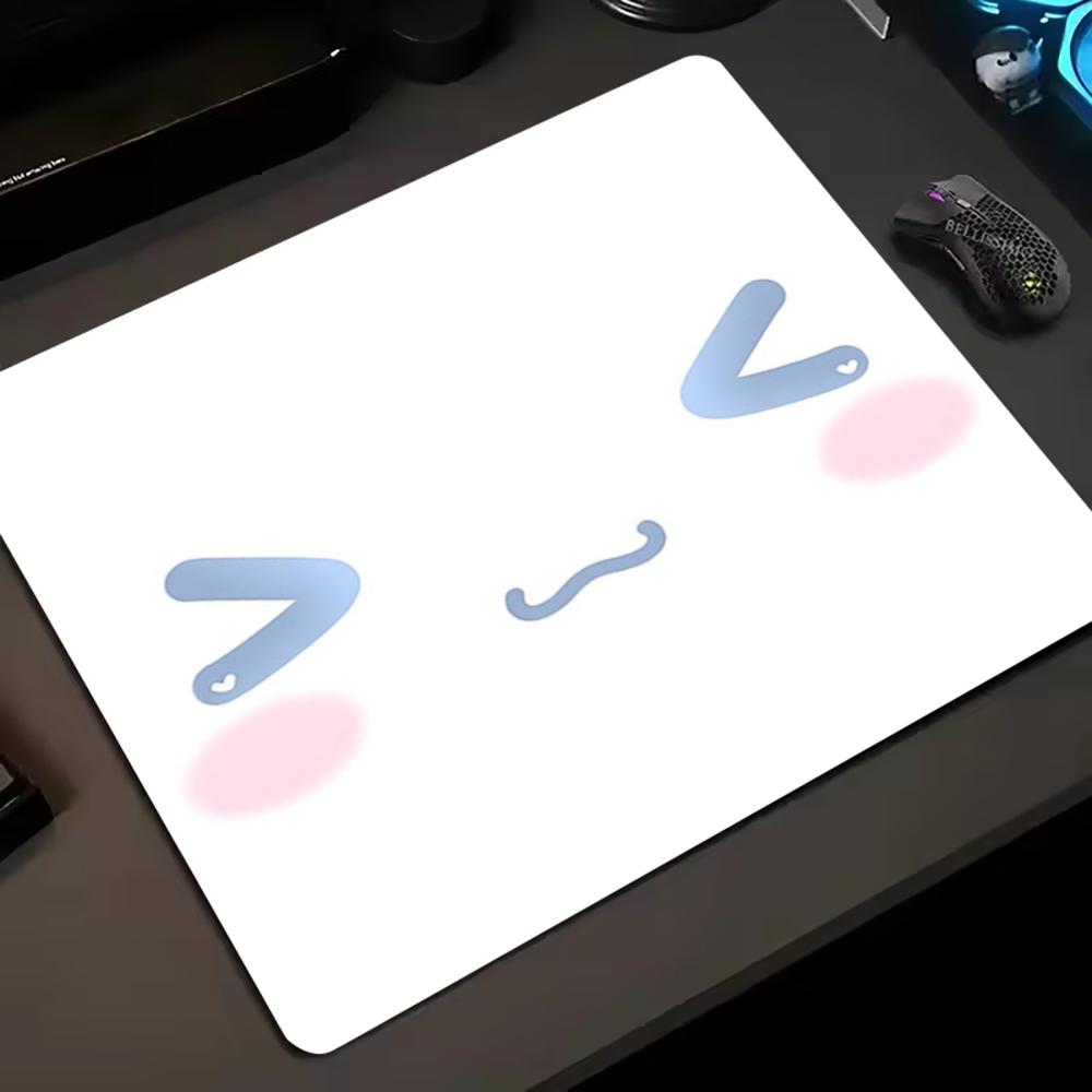 Cute Kawaii Face Mouse Pad Sma - Gaming Keyboard Emoji ulasan dan harga