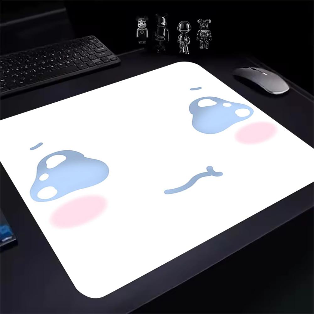 Cute Kawaii Face Mouse Pad Sma - Gaming Keyboard Emoji ulasan dan harga