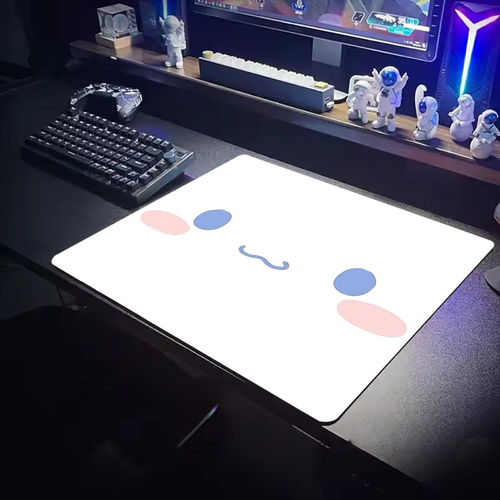 Cute Kawaii Face Mouse Pad Sma - Gaming Keyboard Emoji ulasan dan harga