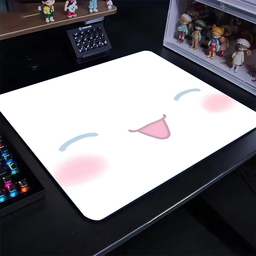Cute Kawaii Face Mouse Pad Sma - Gaming Keyboard Emoji ulasan dan harga