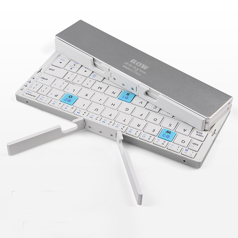 Tri-folding foldable Bluetooth - Gaming Keyboard Budget ulasan dan harga