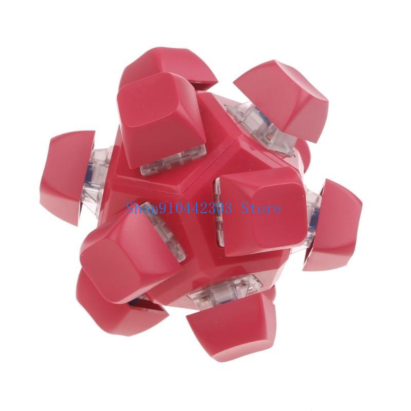 652F 12 Sided RubiksCubes Mech - Mechanical Switch Tester ulasan dan harga