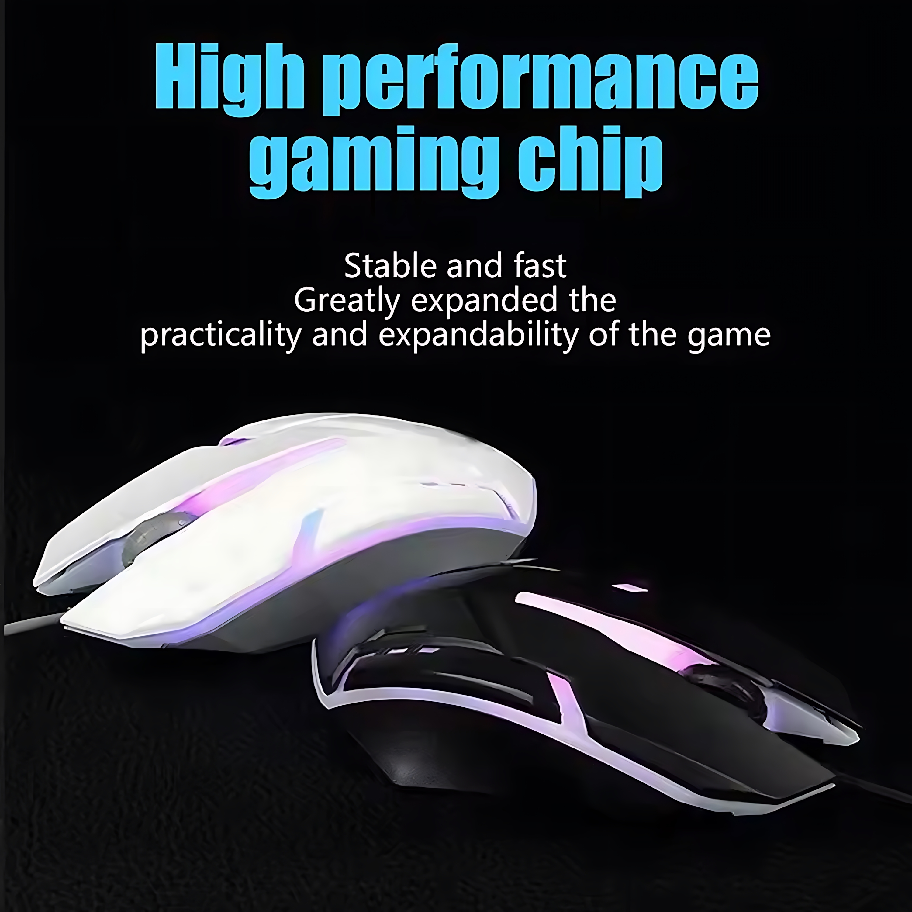 Rainbow Backlit Wired Keyboard - Gaming Keyboard Mouse Combo ulasan dan harga