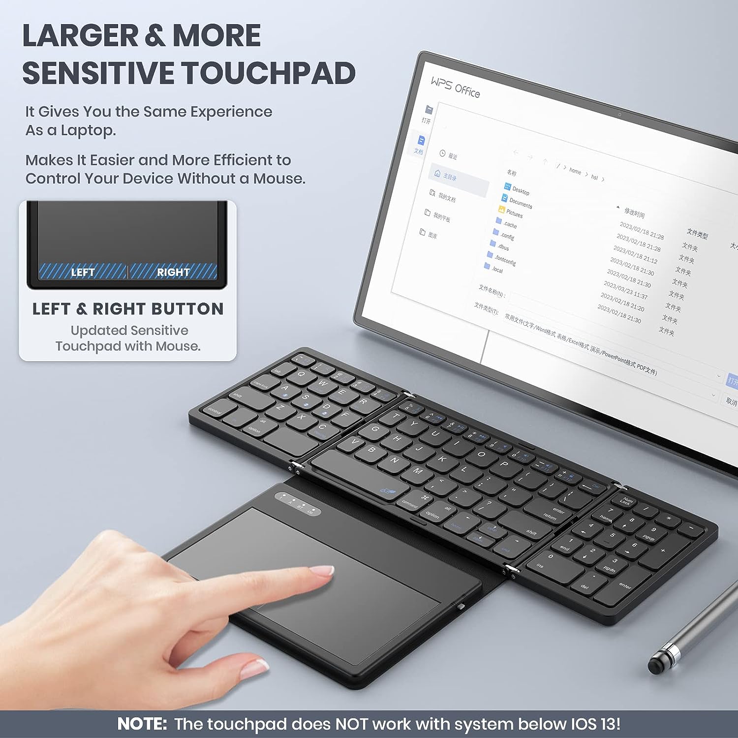 Mini Portable Folding Keyboard - Gaming Keyboard Budget ulasan dan harga
