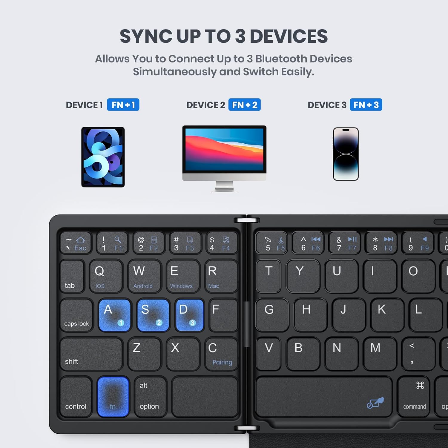 Mini Portable Folding Keyboard - Gaming Keyboard Budget ulasan dan harga