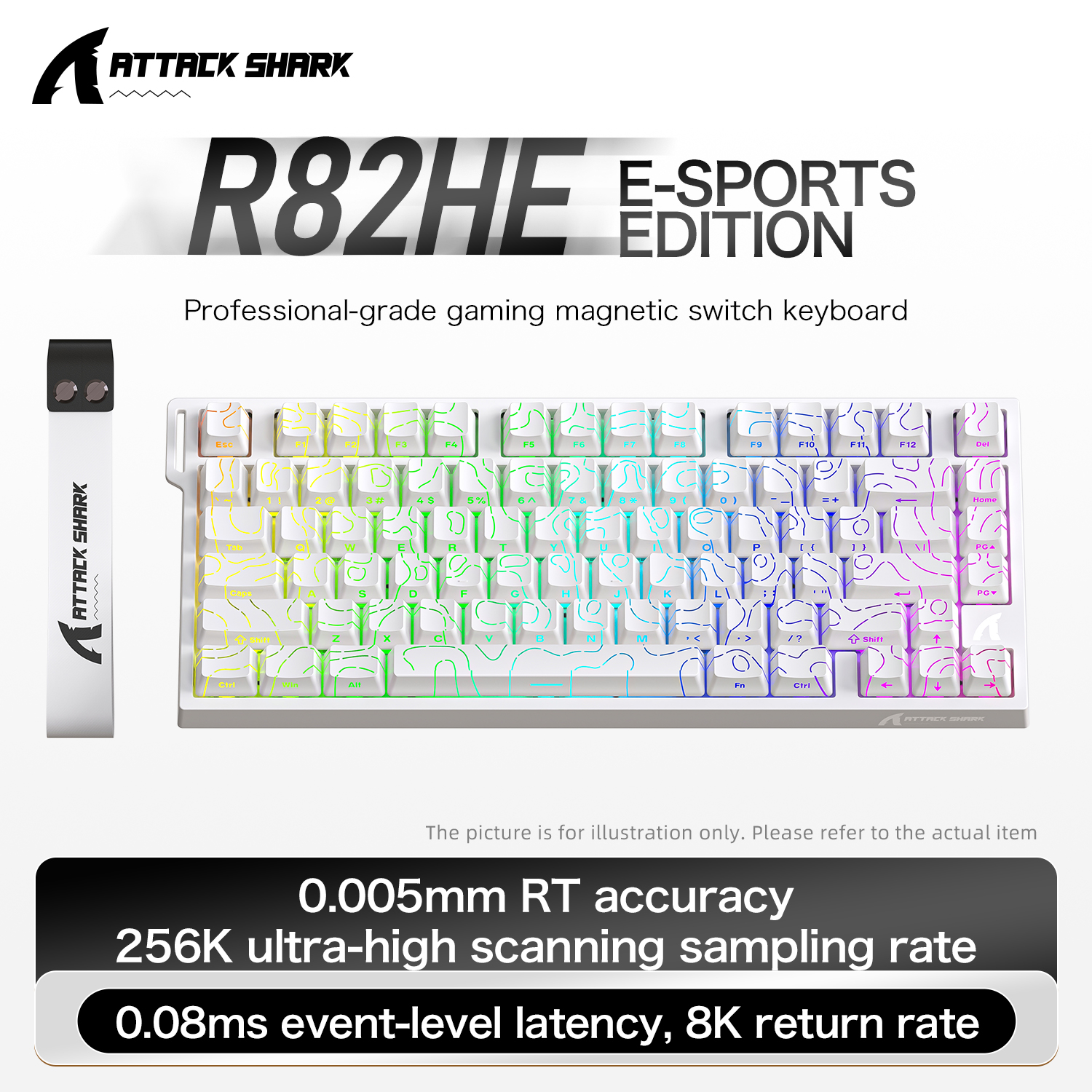 ATTACK SHARK R82 HE Magnetic K - Gaming Keyboard Expensive ulasan dan harga