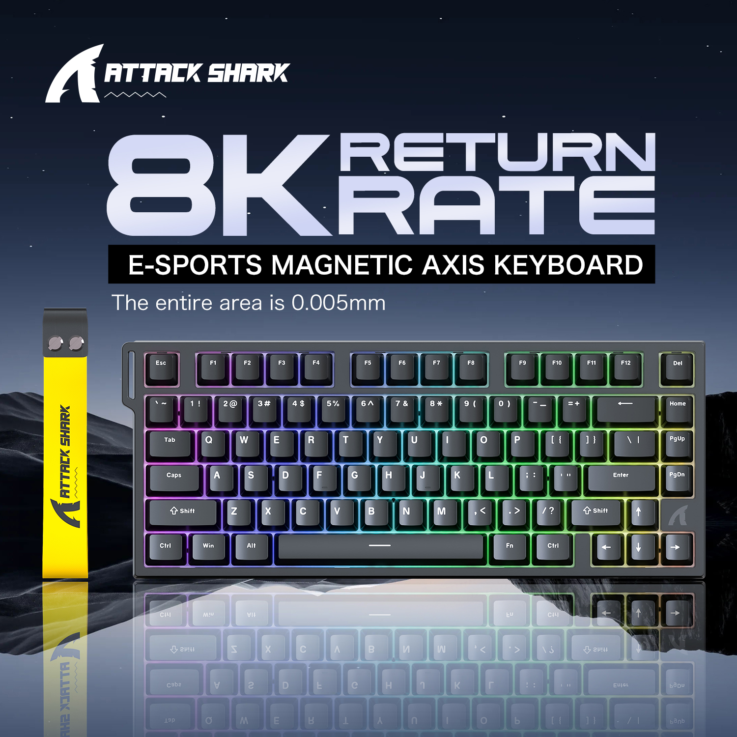 ATTACK SHARK R82 HE Magnetic K - Gaming Keyboard Expensive ulasan dan harga