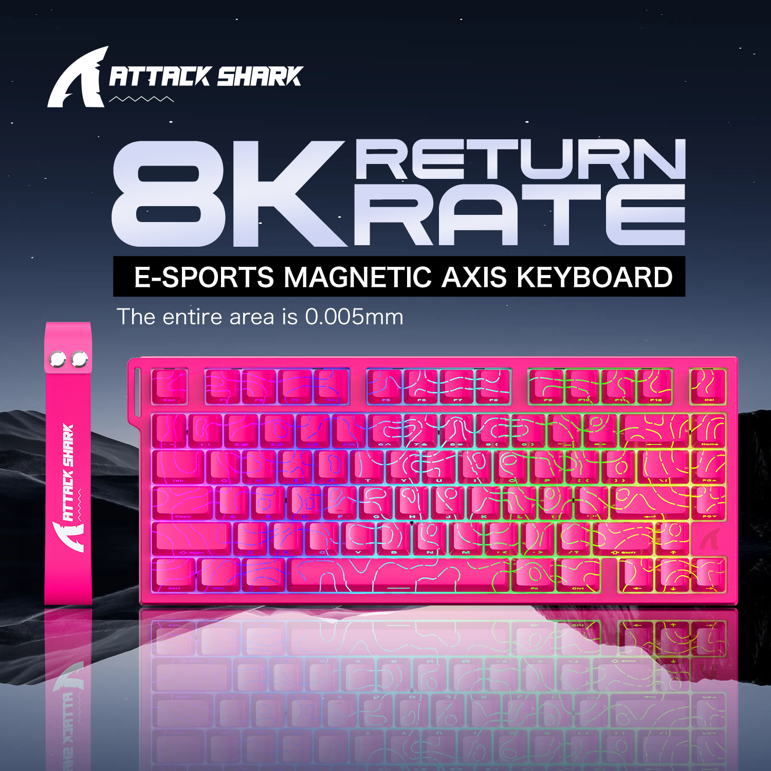 ATTACK SHARK R82 HE Magnetic K - Gaming Keyboard Expensive ulasan dan harga