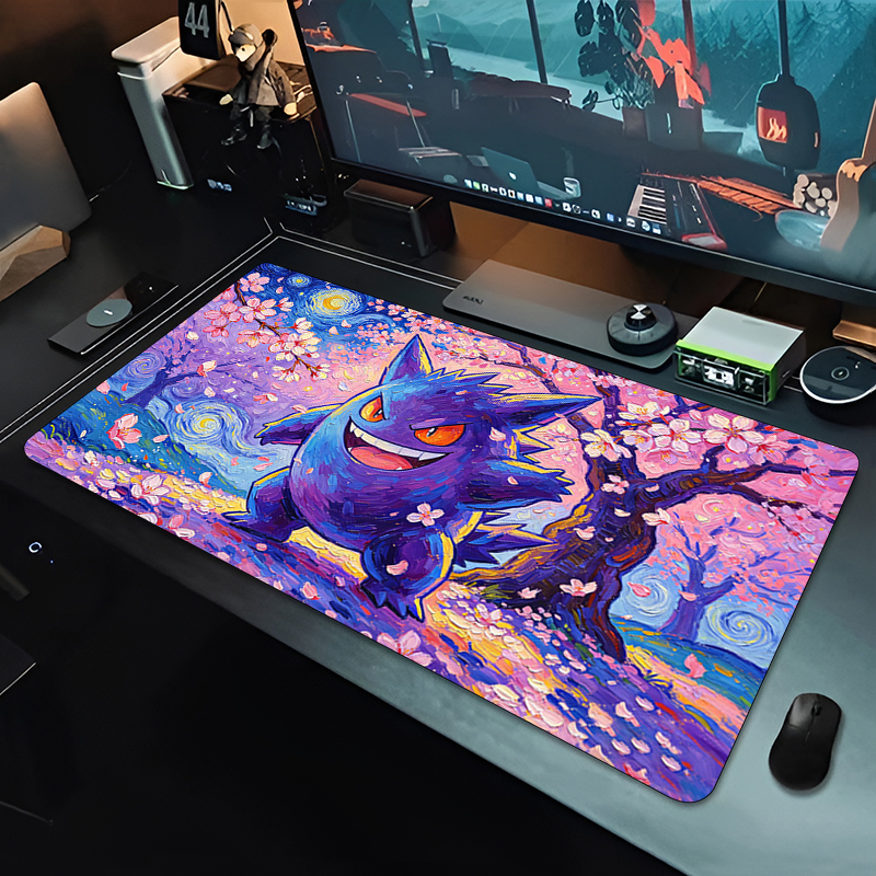 Mouse Pad sakura Gengar Gaming - Gaming Keyboard Theme ulasan dan harga