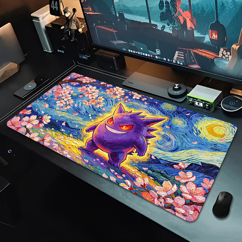 Mouse Pad sakura Gengar Gaming - Gaming Keyboard Theme ulasan dan harga