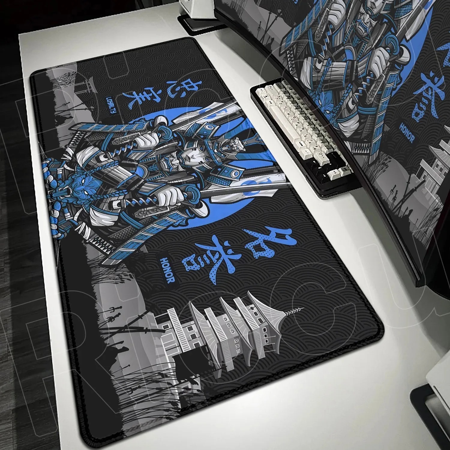 New Large Rubber Antislip Gami - Gaming Keyboard Blue ulasan dan harga