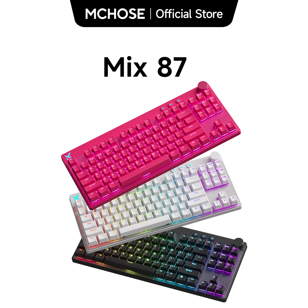MCHOSE Mix 87 Magnetic Switch  - Gaming Keyboard Expensive ulasan dan harga