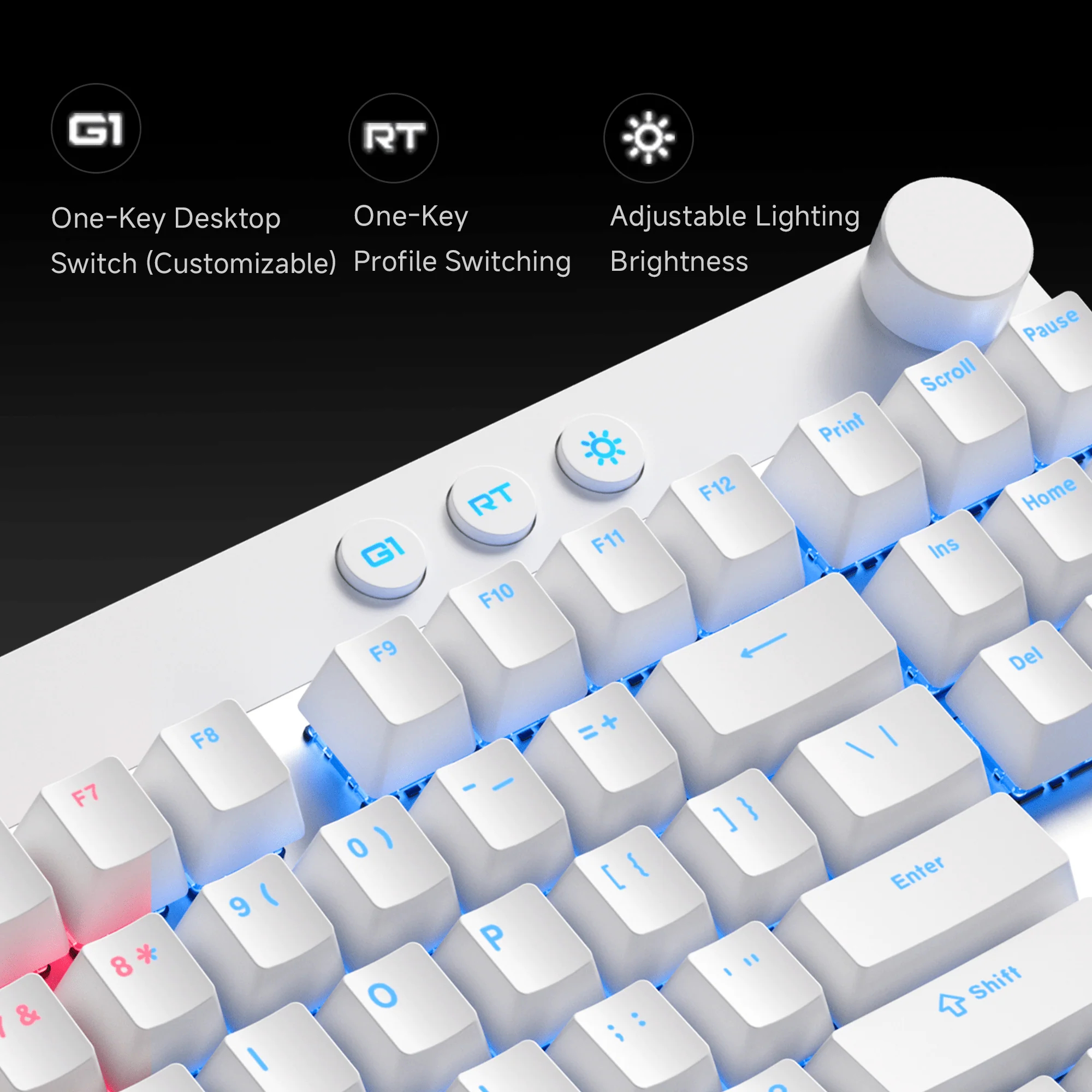 MCHOSE Mix 87 Magnetic Switch  - Gaming Keyboard Expensive ulasan dan harga