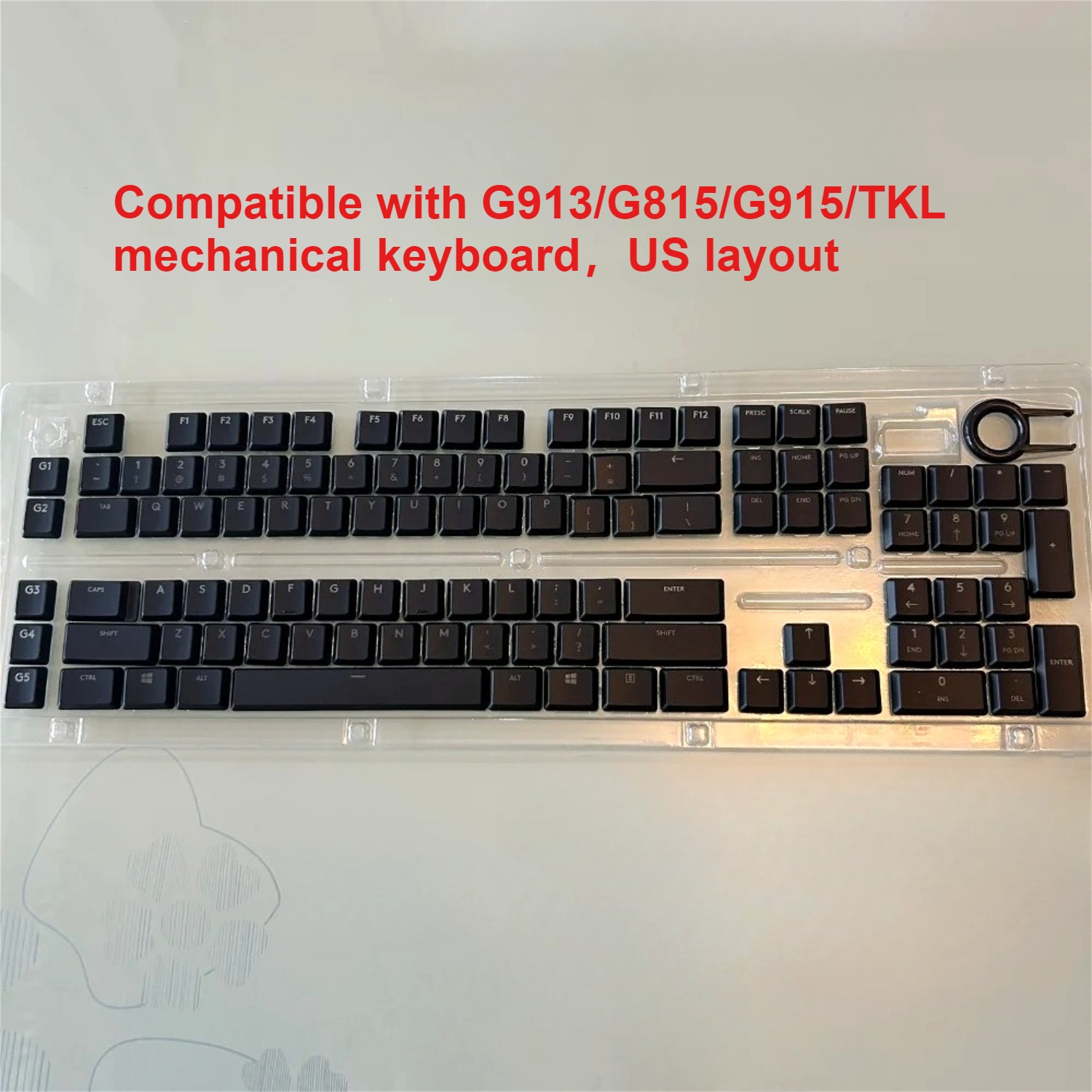 Transparent low axis keycaps c - Gaming Keyboard Tkl ulasan dan harga
