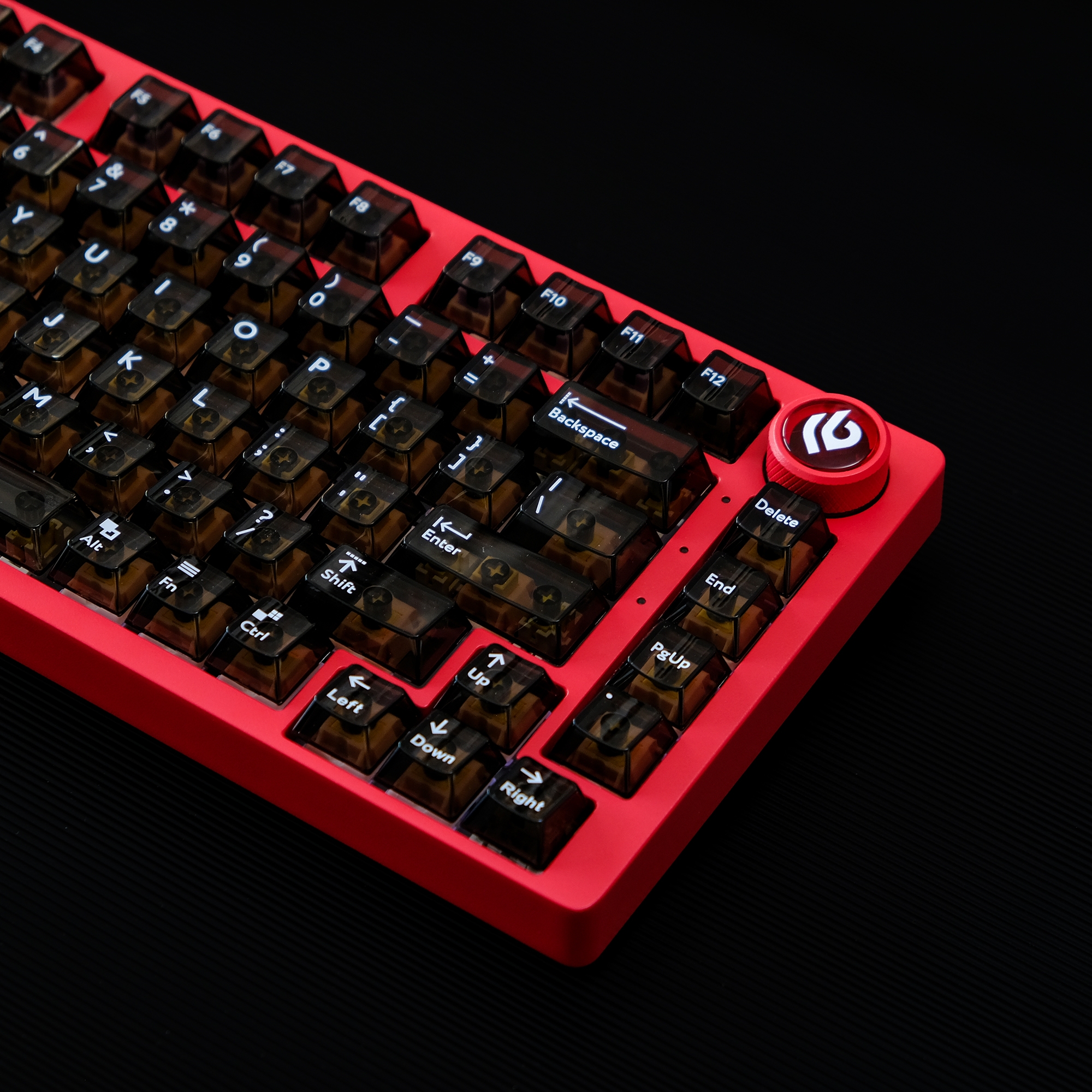 114 Keys Black Crystal Transpa - Keyboard Gaming Black ulasan dan harga
