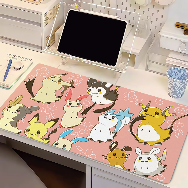 Natural Rubber Mouse Pad Pokem - Gaming Keyboard Theme ulasan dan harga