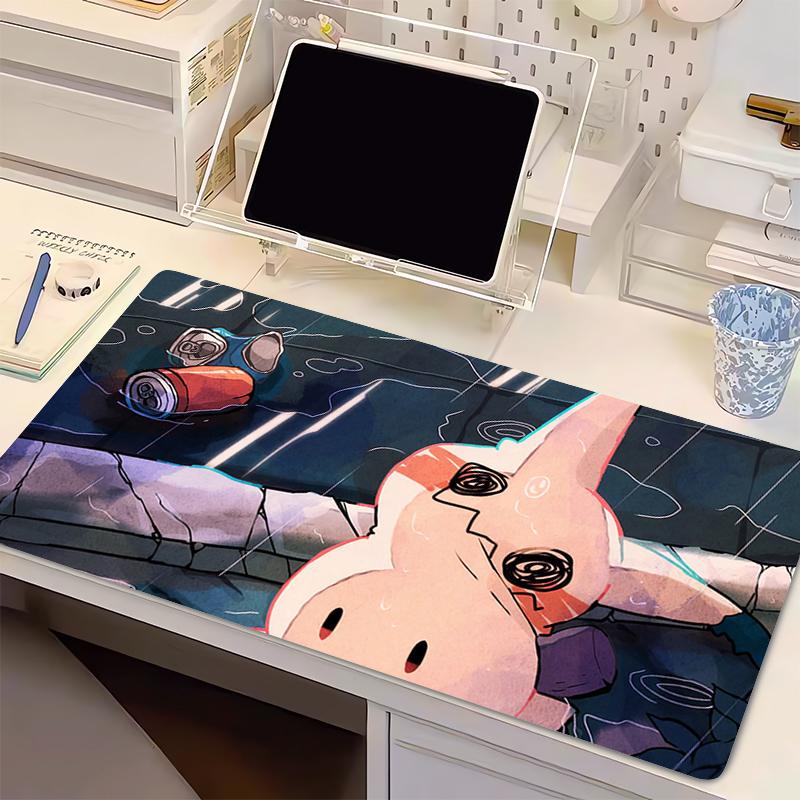Natural Rubber Mouse Pad Pokem - Gaming Keyboard Theme ulasan dan harga