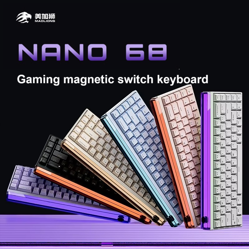 Madlions NANO 68/68 PRO Magnet - Gaming Keyboard Tkl ulasan dan harga