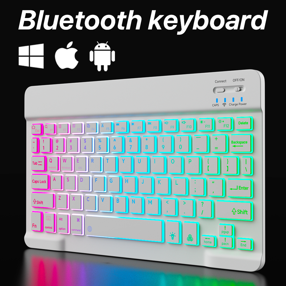Backlit Backlight Bluetooth Ke - Gaming Keyboard Wireless ulasan dan harga