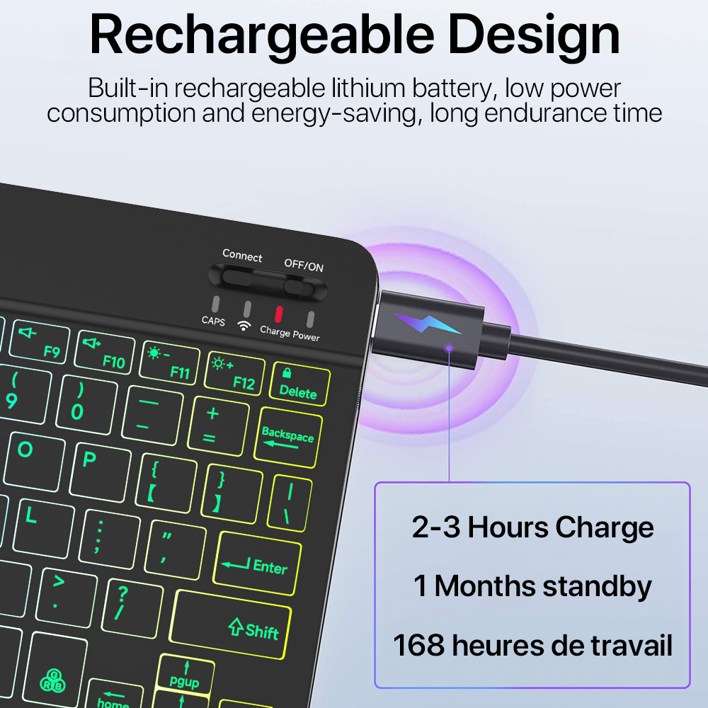 Backlit Backlight Bluetooth Ke - Gaming Keyboard Wireless ulasan dan harga