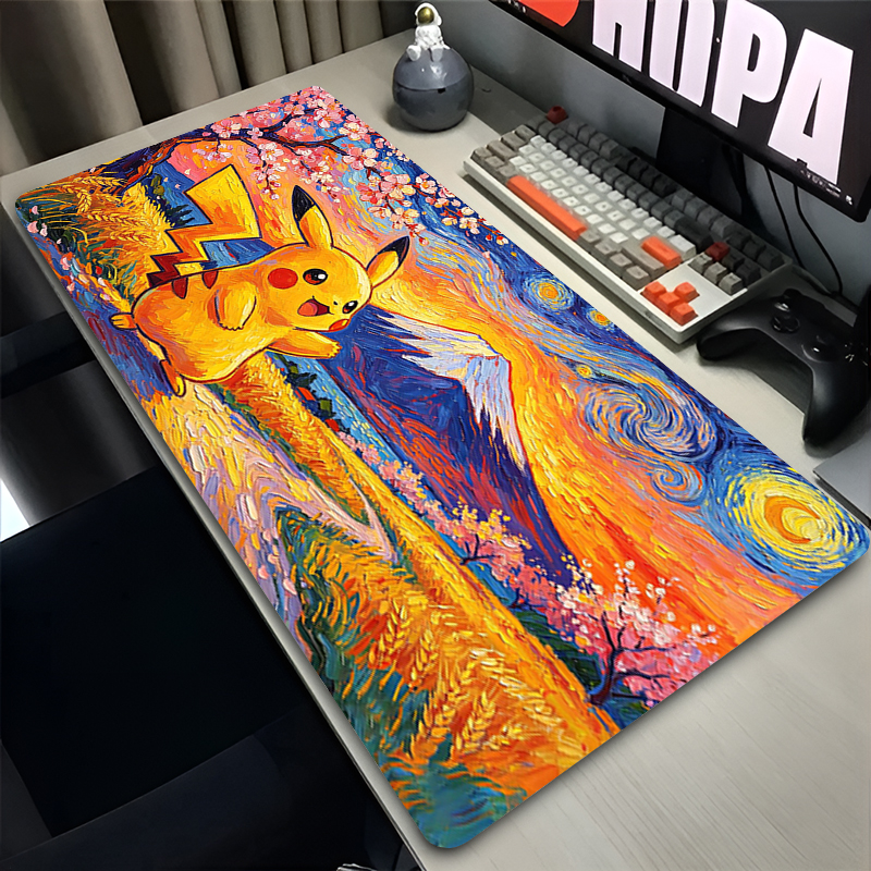 Mouse Pad Pokemon Pikachus Rub - Gaming Keyboard Higround ulasan dan harga