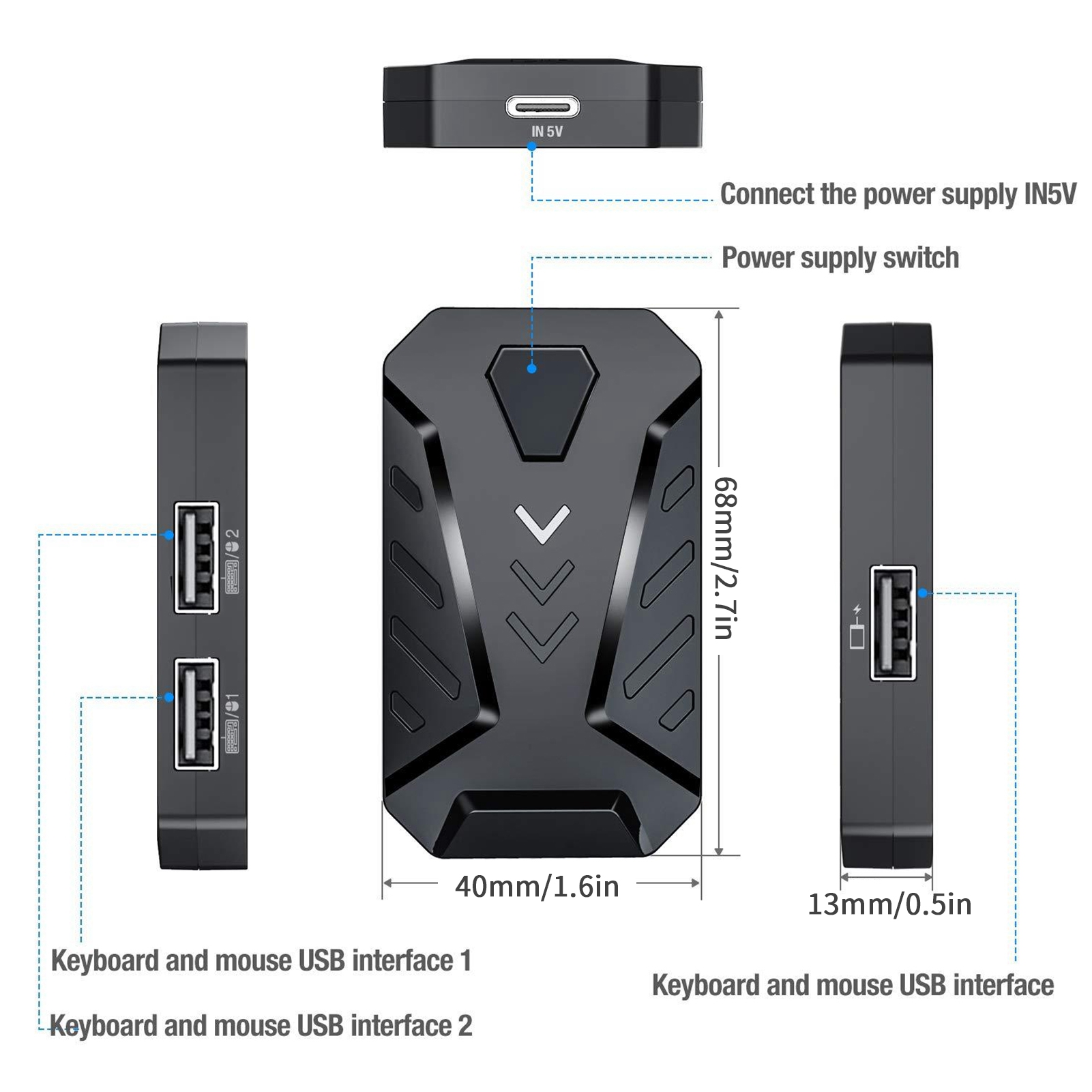 Gaming Keyboard Mouse Converte - Gaming Keyboard And Mouse Converter For Mobile ulasan dan harga